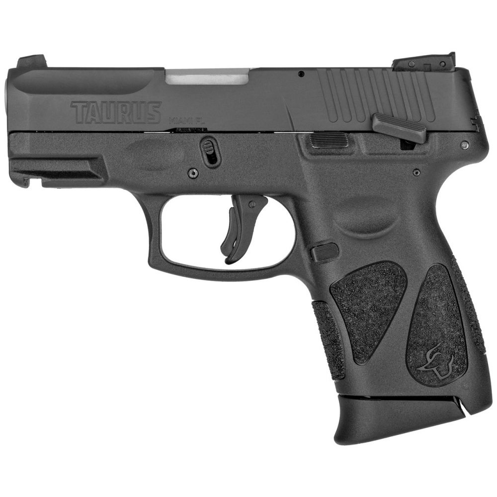 Taurus G2C Black 40 S&W Pistol - 10+1 Rounds | 3.2" Barrel | Polymer Grips | Black | 3-Dot Sights