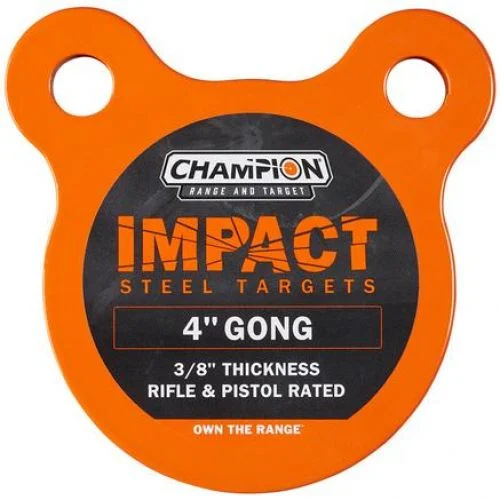 Champion Impact Steel Gong Target 4" Round