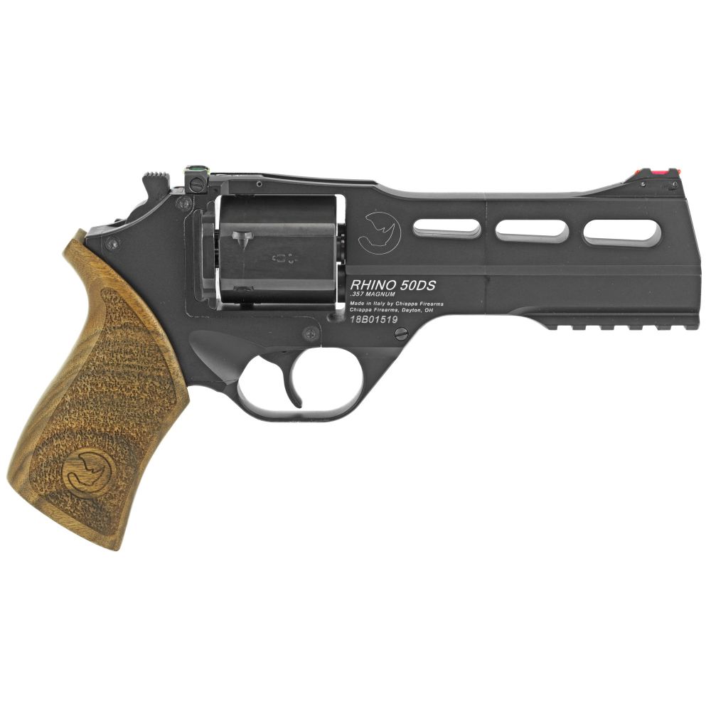 Chiappa Rhino 50SAR Black 357 Magnum Revolver - 6 Rounds | 5" Barrel