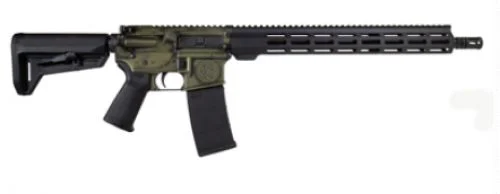 Shark Coast Tactical Celtic 223 Remington/556NATO Celtic Design - 30+1 Rounds | 16" Barrel | Black Stock