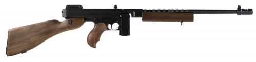 Auto Ordnance Thompson 1927-A1 Deluxe .45 ACP, 18" Barrel, 10 Rounds - 10+1 Rounds | 18" Barrel | American Walnut Stock | Wood