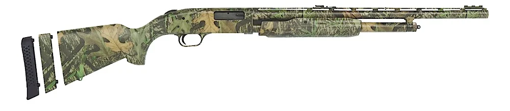 Mossberg & Sons 500 Super Bantam Turkey 20 GA 22" Mossy Oak Obsession w/Spacers 5+1 - 5+1 Rounds | 22" Barrel | 3" Chamber | Fixed Stock | Synthetic | Camo