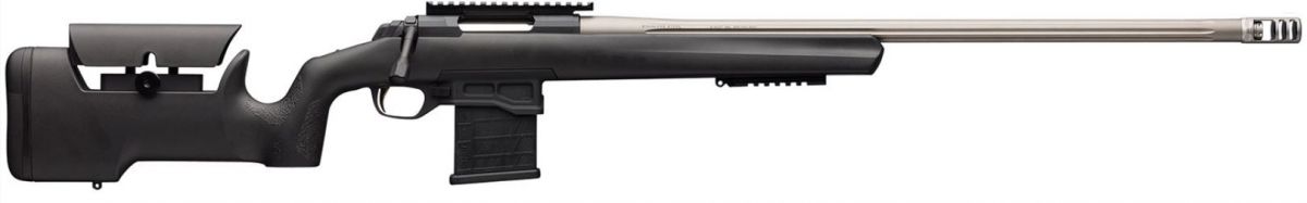 Browning X-Bolt Target Max 308 Winchester Bolt Action Rifle - 10+1 Rounds | 26" Barrel | Black Stock | Synthetic | Stainless/Silver
