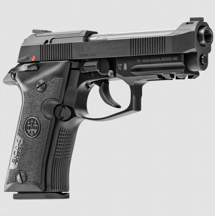 Beretta 80X Cheetah .380 ACP 10RD Black - 10 Rounds | 3.9" Barrel