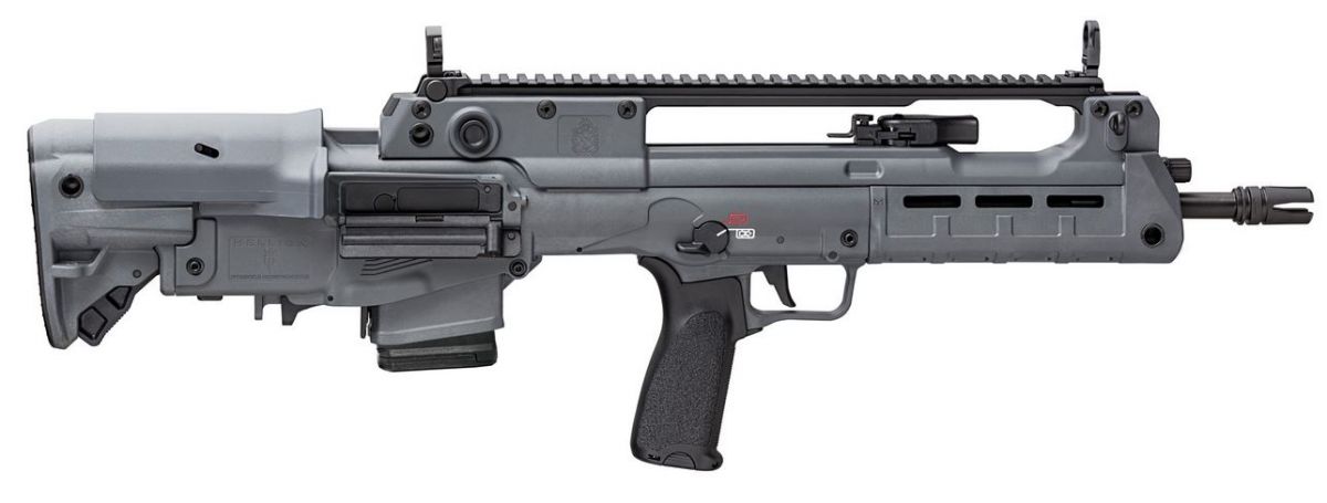 Springfield Armory Hellion Bullpup Semi-Auto Rifle, 5.56 Nato, 16", Gray, M-Lok, Adjustable Stock, 10 Rd - 10+1 Rounds