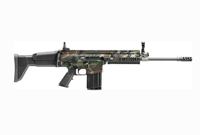 FN America SCAR 17S 7.62x51mm NATO Semi Auto Rifle - 20+1 Rounds | 16.25" Barrel | Folding/Collapsible Stock | Camo