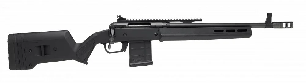 Savage Arms 110 Magpul Scout 5.56 Black - 10 Rounds | 16.5" Barrel | Black Stock | Synthetic | Blue/Black