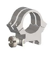 Weaver Medium Scope Rings w/Silver Finish