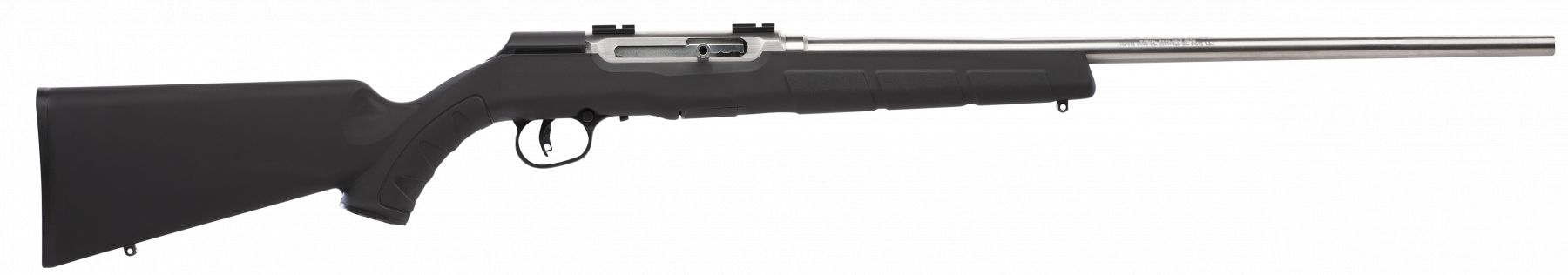 Savage Arms A22 .22 Long Rifle 22" Stainless Semi-Auto 10+1 - 10+1 Rounds | 22" Barrel | Synthetic Stock | Stainless/Silver