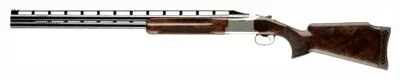 Browning Citori 725 Trap 12 GA 30" Ported 2rd 2.75" Silver Nitride Gloss Oil Black Walnut Monte Carlo Stock Left H - 2 Rounds | 30" Barrel | 2.75" Chamber | Monte Carlo Stock | Wood | Stainless/Silver