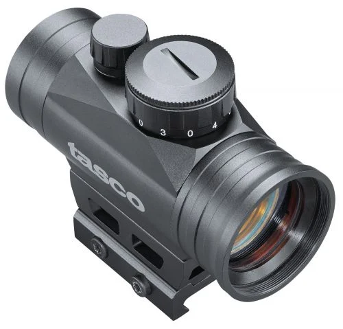 Tasco ProPoint 1x 30mm 3 MOA Black Red Dot Sight - CR2032 Battery | Unlimited Eye Relief | Unlimited Field of View | 1x Fixed Magnification