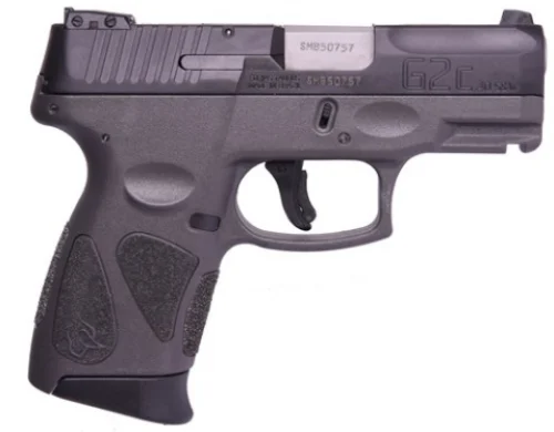 Taurus G2C Gray/Black 40 S&W Pistol - 10+1 Rounds | 3.2" Barrel | Polymer Grips | Blue/Black | 3-Dot Sights