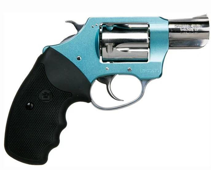 Charter Arms Undercover Lite Blue Diamond 38 Special Revolver - 5 Rounds | 2" Barrel | Rubber Grips | Stainless/Silver | 3-Dot Sights