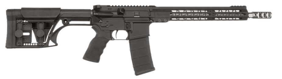 Armalite M-15 Competition 13.5" 223 Remington/5.56 NATO AR15 Semi Auto Rifle - 30+1 Rounds | 13.5" Barrel | MBA-1 Stock | Synthetic | Blue/Black