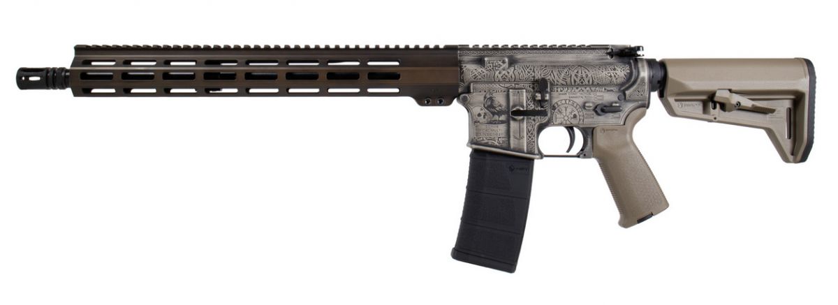 Shark Coast Tactical Viking 223 Remington/556NATO - 30+1 Rounds | 16" Barrel | FDE Synthetic Stock