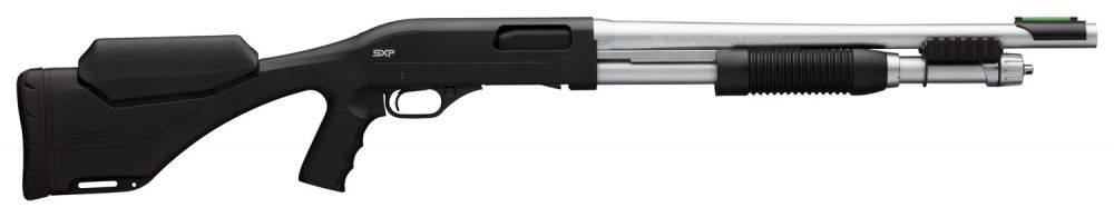 Winchester Guns SXP Shadow Marine Defender 12 Gauge Pump Shotgun - 5+1 Rounds | 18" Barrel | 3" Chamber | Black Stock | Synthetic | Stainless/Silver