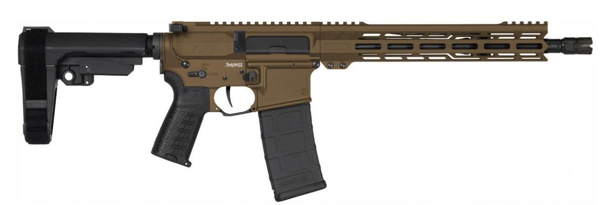 CMMG Inc. Banshee Mk4 5.56 NATO Semi Auto Pistol - 30+1 Rounds | 12.5" Barrel