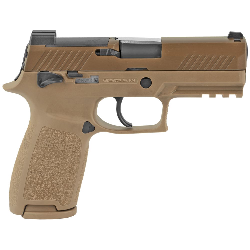 Sig Sauer P320 M18 Carry 9mm Semi Auto Pistol - 21+1 Rounds | 3.9" Barrel | Polymer Grips | Night Sights