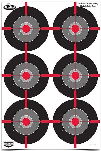 BIR DRTBRD 12X18 MLT BLSEY 100PK
