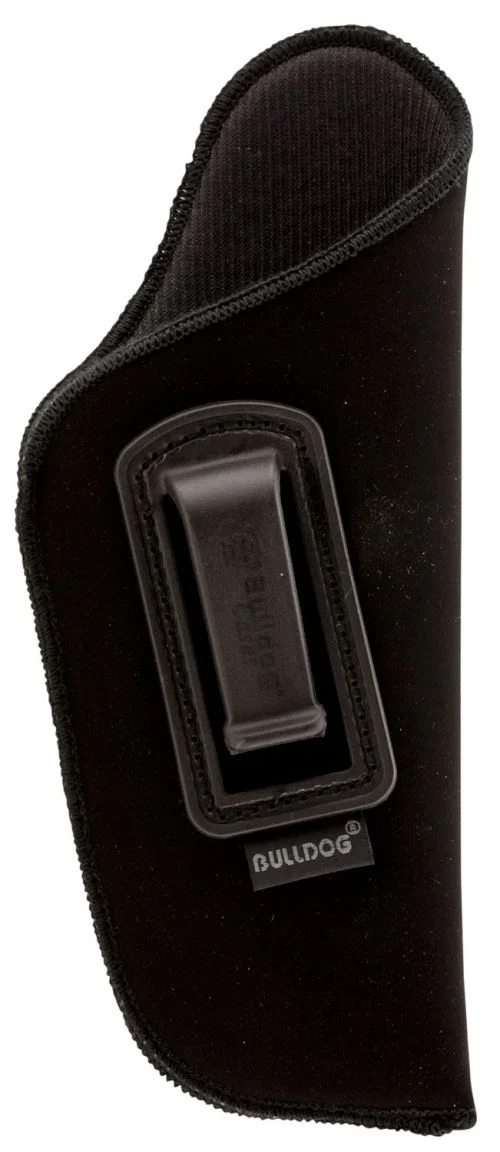 Bulldog Deluxe Inside The Waistband Fits Most Large Frame Autos w/3.5" - Black Color | Suede Material | 1911 Size