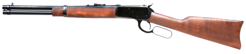 Rossi R92 Lever Action Carbine .44 MAG 8+1 16 Hardwood Polished Black Right Hand - 8+1 Rounds | 16" Barrel | Wood Stock | Blue/Black