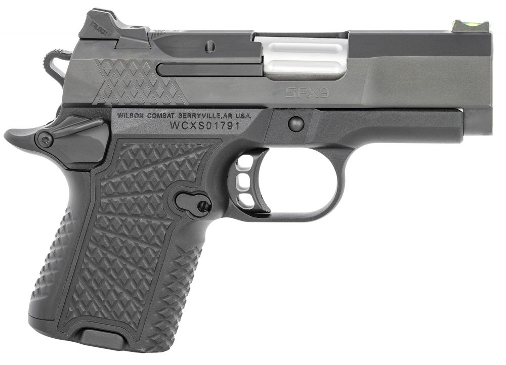Wilson Combat SFX9 Sub-Compact 9mm Luger- 15+1 Rounds | 3.25" Barrel | Black